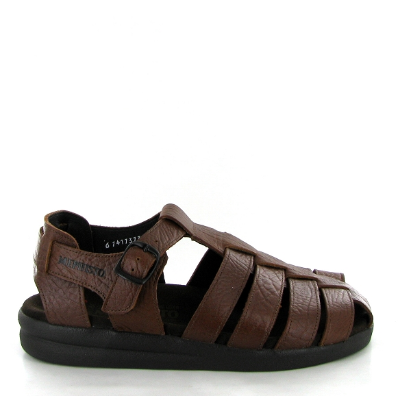 Mephisto Nu Pieds Et Sandales Sam Marron 2 Mephisto Nu Pieds Et Sandales Sam Marron â Image 2