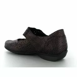Mephisto Ballerines Fabienne Bordeaux -La Maison Soldes Magasin 9170803 3