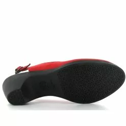 Mephisto Escarpins Magdalena Rouge -La Maison Soldes Magasin 9171301 4