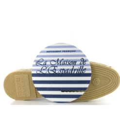 La Maison De L Espadrille Espadrilles Espadrille F Bleu -La Maison Soldes Magasin 9341903 6