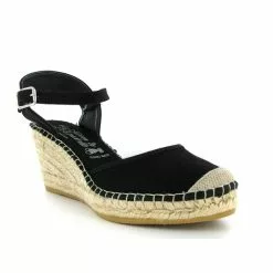 La Maison De L Espadrille Nu Pieds Et Sandales 610 Noir -La Maison Soldes Magasin 9624501 2