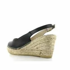 La Maison De L Espadrille Espadrille 950 Noir -La Maison Soldes Magasin 9624601 3