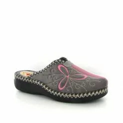 La Maison De L Espadrille Mules 4205 Bamara Brodee Rose