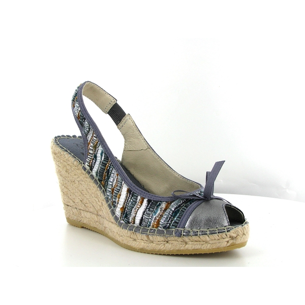 La Maison De L Espadrille Nu Pieds Et Sandales 970 Gris 2 La Maison De L Espadrille Nu Pieds Et Sandales 970 Gris â Image 2