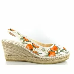 La Maison De L Espadrille Nu Pieds Et Sandales 230 Orange