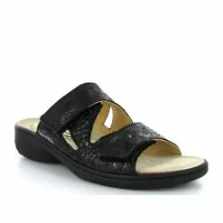 Mephisto Mobils Mules Geva Noir -La Maison Soldes Magasin A032002 2