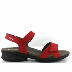 Mephisto Nu Pieds Et Sandales Francesca Rouge