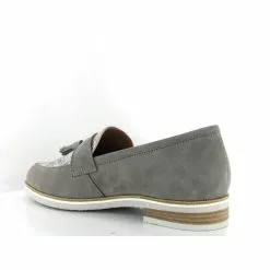 Mephisto Mocassins Piera Gris -La Maison Soldes Magasin A036301 3
