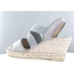 La Maison De L Espadrille Nu Pieds Et Sandales 255 Poudre Gris -La Maison Soldes Magasin A194501 3