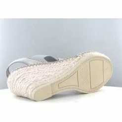 La Maison De L Espadrille Nu Pieds Et Sandales 255 Poudre Gris -La Maison Soldes Magasin A194501 4