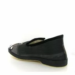 La Maison De L Espadrille Charentaises 7712 Tontons Flingueurs Noir -La Maison Soldes Magasin A235001 3