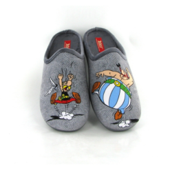 La Maison De L Espadrille Mules A18 Asterix Et Obelix Danse Gris