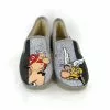 La Maison De L Espadrille Charentaises A51 Asterix Et Obelix Gris