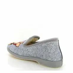 La Maison De L Espadrille Charentaises A51 Asterix Et Obelix Gris -La Maison Soldes Magasin A245301 3