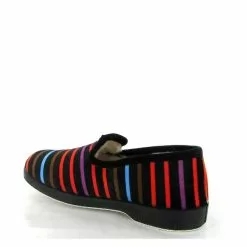 La Maison De L Espadrille Charentaises 7678f Pia Rayures Noir 6 La Maison De L Espadrille Charentaises 7678f Pia Rayures Noir -La Maison Soldes Magasin A245801 3