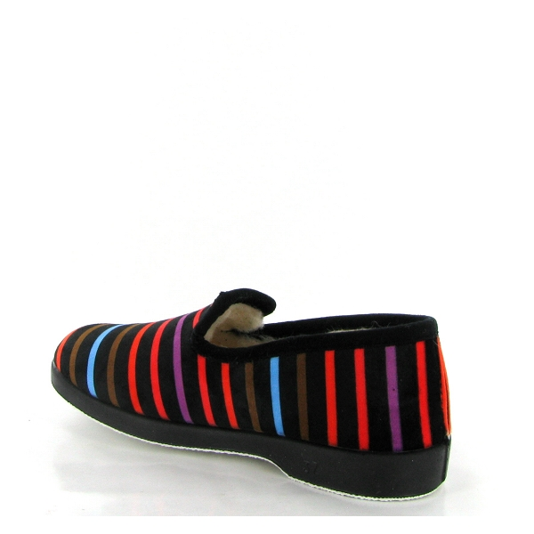 La Maison De L Espadrille Charentaises 7678f Pia Rayures Noir 3 La Maison De L Espadrille Charentaises 7678f Pia Rayures Noir – Image 3