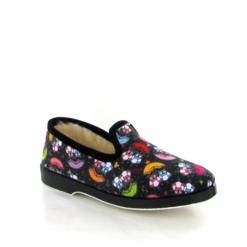 La Maison De L Espadrille Charentaises 7633 Hiboux Parapluie Noir