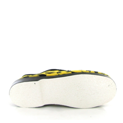 La Maison De L Espadrille Charentaises 7638 Chat Noir Jaune -La Maison Soldes Magasin A246201 4