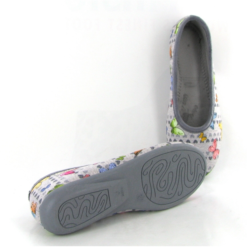 La Maison De L Espadrille Ballerines 6172 Papillons Coeurs Gris -La Maison Soldes Magasin A247001 4