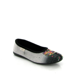 La Maison De L Espadrille Ballerines 6048 Arbre De Vie Strass Noir