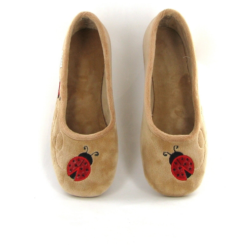 La Maison De L Espadrille Ballerines 6052 Coccinelle Beige