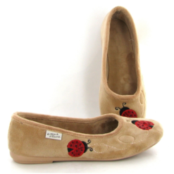 La Maison De L Espadrille Ballerines 6052 Coccinelle Beige -La Maison Soldes Magasin A247301 3