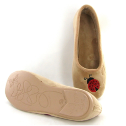 La Maison De L Espadrille Ballerines 6052 Coccinelle Beige -La Maison Soldes Magasin A247301 4