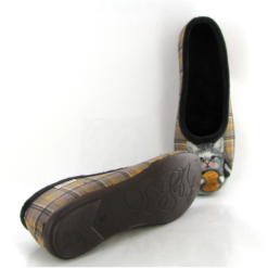 La Maison De L Espadrille Ballerines 6054 Chat Pelote Laine Marron -La Maison Soldes Magasin A247401 4