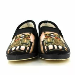 La Maison De L Espadrille Charentaises H793 Noir