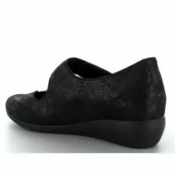 Mephisto Ballerines Janis Noir -La Maison Soldes Magasin B176401 3