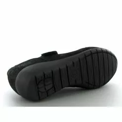 Mephisto Ballerines Janis Noir -La Maison Soldes Magasin B176401 4