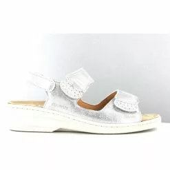 Mephisto Nu Pieds Et Sandales Roselie Argent