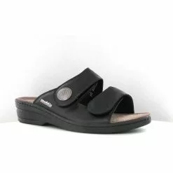 Mephisto Mules Rosana Noir -La Maison Soldes Magasin B221503 2