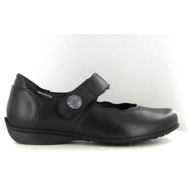 Mephisto Mobils Ballerines Flora Noir 1 Mephisto Mobils Ballerines Flora Noir