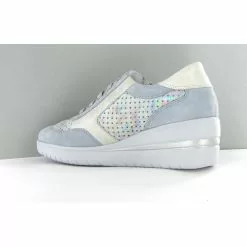 Mephisto Lacets Precilia Perf Bleu -La Maison Soldes Magasin B331502 3