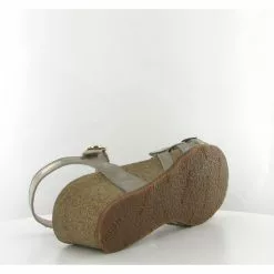 Mephisto Nu Pieds Et Sandales Mathilde Or -La Maison Soldes Magasin B332401 4