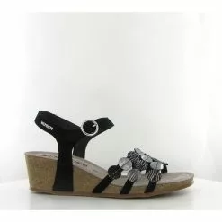 Mephisto Nu Pieds Et Sandales Mathilde Noir