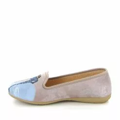 La Maison De L Espadrille Ballerines 2027 Femme Bretonne Beige -La Maison Soldes Magasin C252401 3