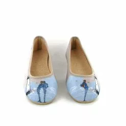 La Maison De L Espadrille Ballerines 2026 Femme Bretonne Beige