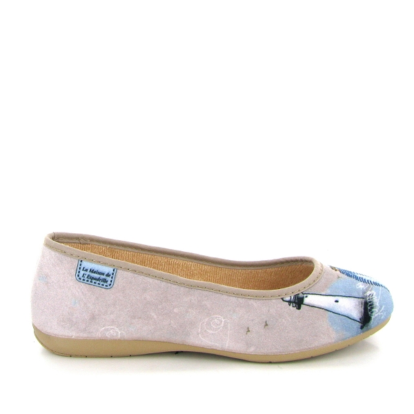 La Maison De L Espadrille Ballerines 2026 Femme Bretonne Beige 2 La Maison De L Espadrille Ballerines 2026 Femme Bretonne Beige – Image 2