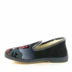 La Maison De L Espadrille Charentaises 7708 7eme Compagnie Gris -La Maison Soldes Magasin C260801 3