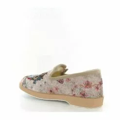 La Maison De L Espadrille Charentaises 7648 Hiboux Strass Bijoux Beige -La Maison Soldes Magasin C260901 3