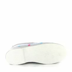 La Maison De L Espadrille Charentaises 7658 Bonjour Strass Bleu -La Maison Soldes Magasin C261801 4