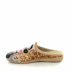 La Maison De L Espadrille Mules 6531 Glamour Beige -La Maison Soldes Magasin C262701 3