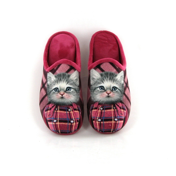 La Maison De L Espadrille Mules 9005 Chat En Pull Fuschia 1 La Maison De L Espadrille Mules 9005 Chat En Pull Fuschia