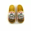 La Maison De L Espadrille Mules 9000 Chat Lunettes Echarpe Jaune