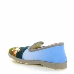 La Maison De L Espadrille Charentaise Vaches Puy De Dome Bleu -La Maison Soldes Magasin C279501 3