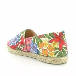 La Maison De L Espadrille Espadrille 324 Fleurs Multicolore -La Maison Soldes Magasin D001001 3