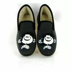 La Maison De L Espadrille Charentaises G502 Gaston Lagaffe Gris