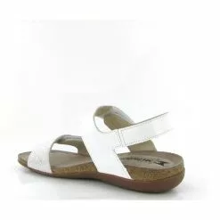 Mephisto Nu Pieds Et Sandales Agave Blanc -La Maison Soldes Magasin E156101 3